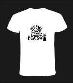 Tricou just a girl who loves cats