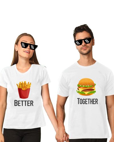 Set cupluri Better Together, 100% bumbac, cod produs T25