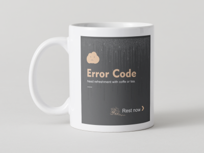 Cana personalizata Error Code