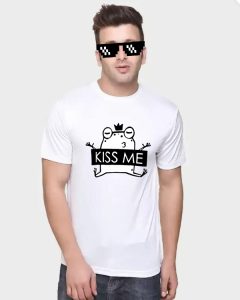 Tricou personalizat Broasca ce se vrea Print, cod produs T38 3 Tricou cu broasca ce vrea sa devina print