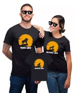 Set tricouri Familie de Lei