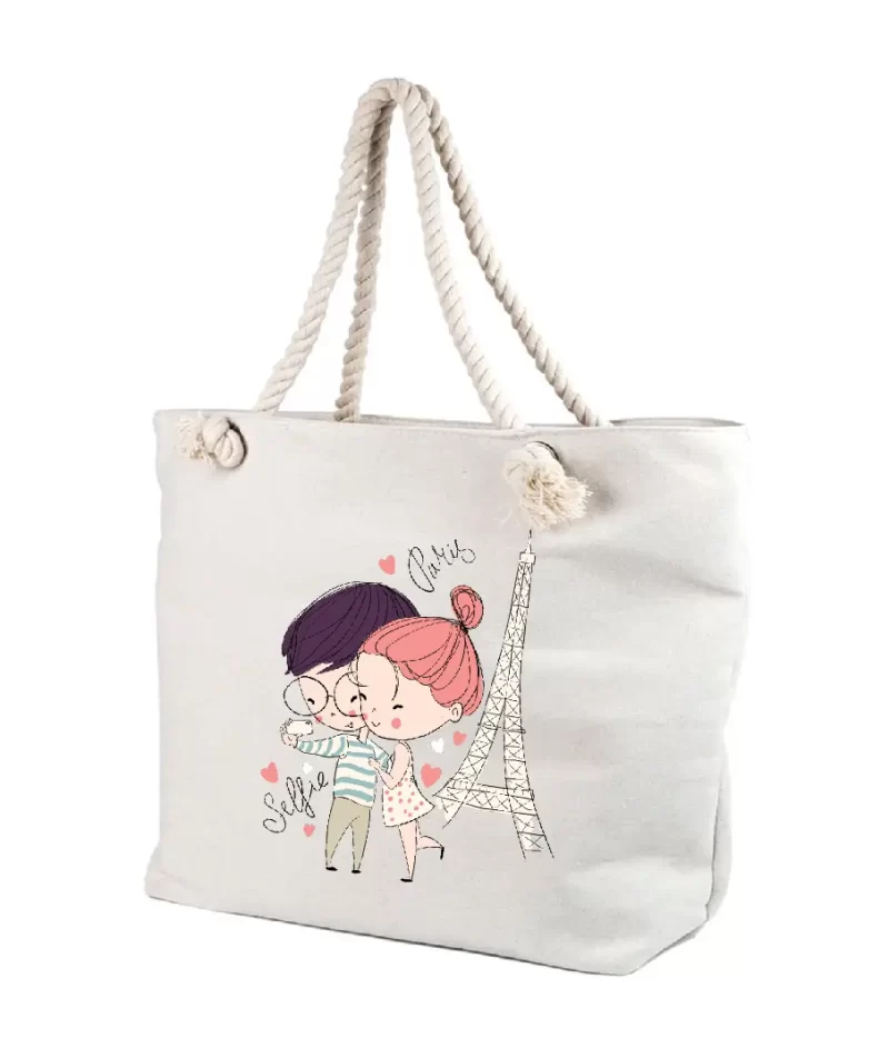 Geanta personalizata selfie from Paris, cod produs GF33