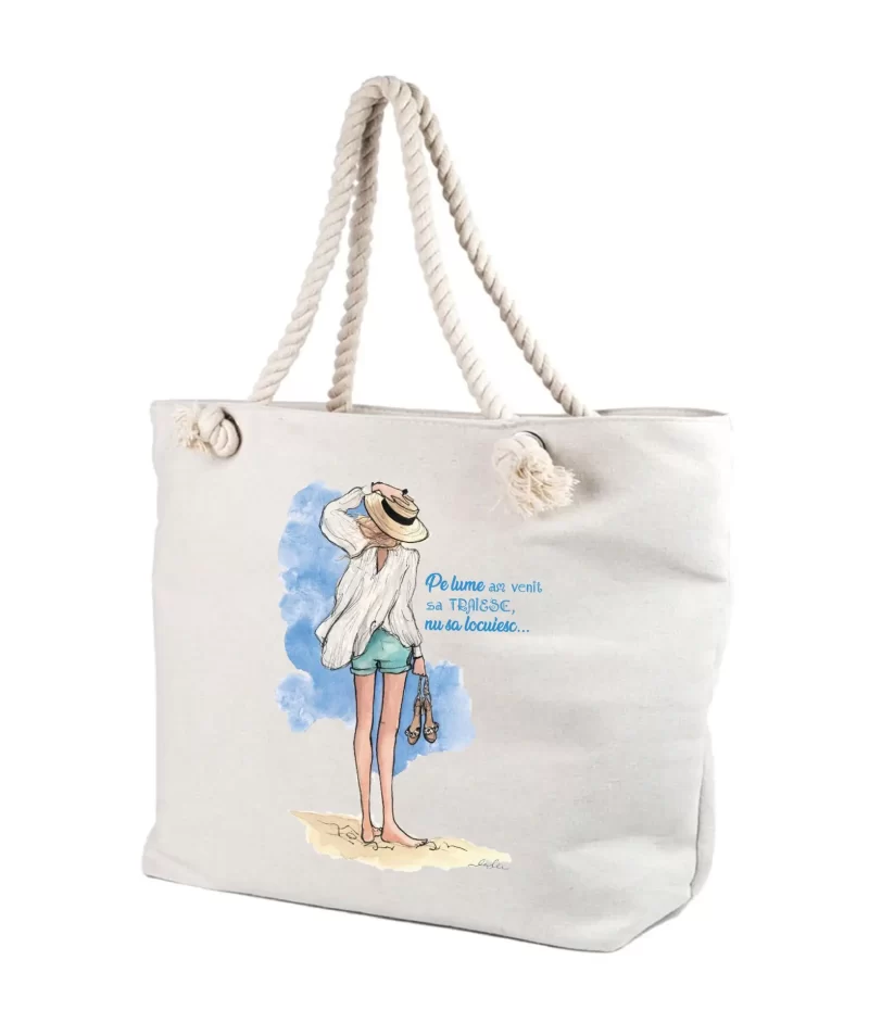 Geanta personalizata cu mesaj si poza, cod produs GF25