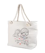 Geanta personalizata i love you, pure love, cod produs GF32