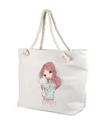 Geanta personalziata Fata cu Pisica, just a girl who love cats, cod produs GF31