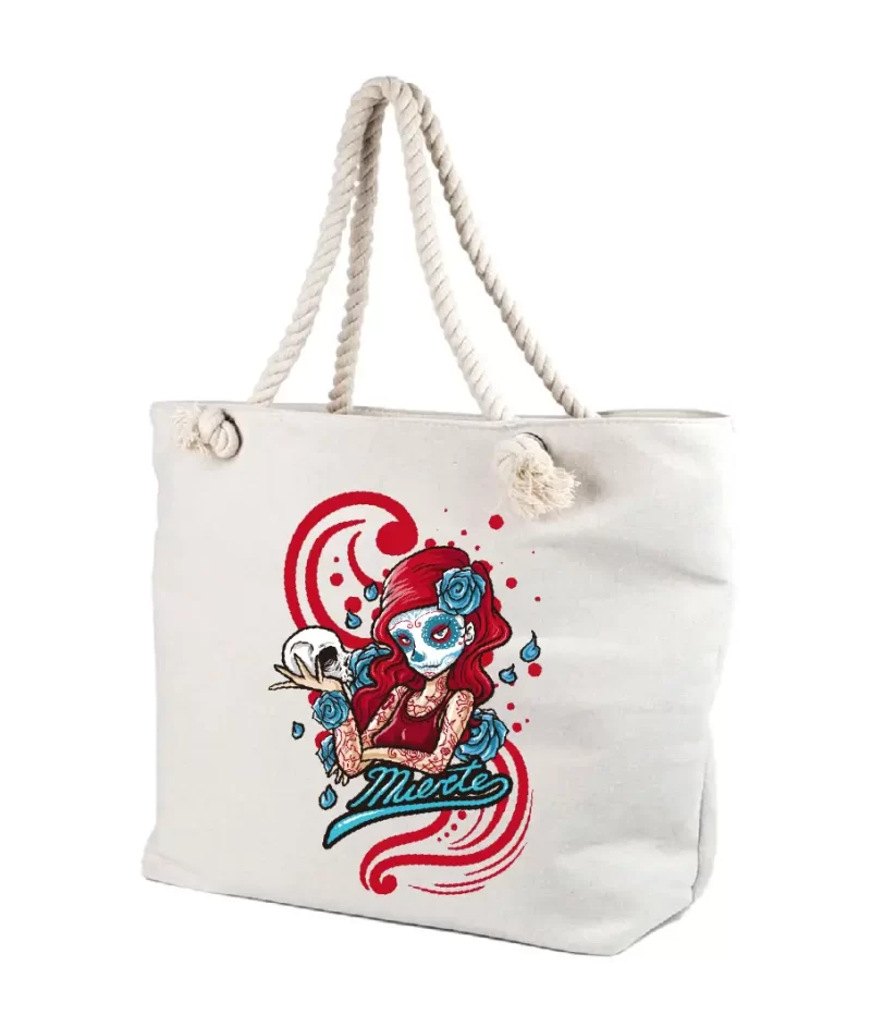 Geanta personalizata Bad Girl Muerte, cod produs GF24