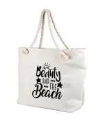 Geanta plaja femei Beauty and the beach, cod produs GF05