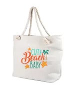 Geanta plaja femei cute beach baby, cod produs GF04