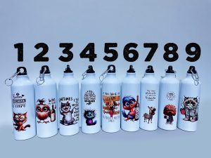 Sticla metalica personalizata, 750 ml, cod produs SM01