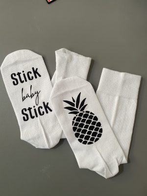 Sosete norocoase FIV, albe, cod produs Fiv01