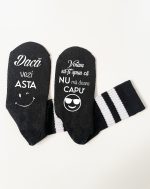 Sosete cu mesaj nu mă doare capul, cod produs SA03