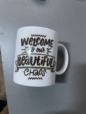 Cana personalizata HAOS