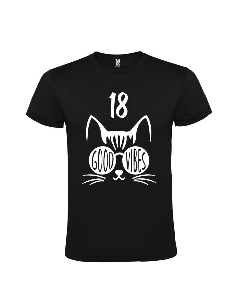 Tricou 18 ani good vides, cod produs T18GV01