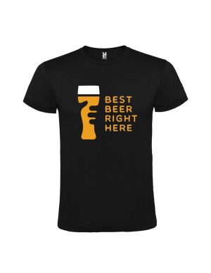 Tricou best beer right here, cod produs TBBRH01