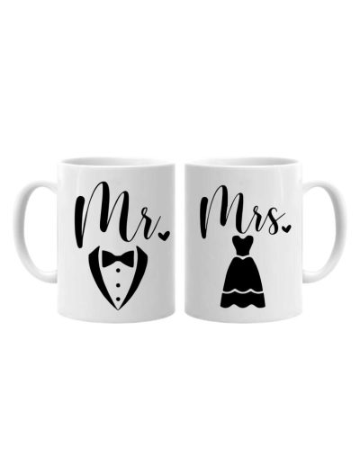Set cani mr and mrs, ideale pentru miri, cod produs CMMRS01