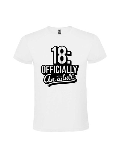 Tricou majorat oficial adult 18 ani, cod produs T18M