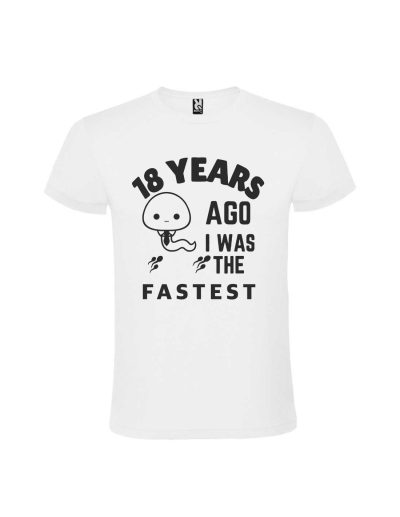 Tricou 18 ani spermatozoid, cod produs T18S