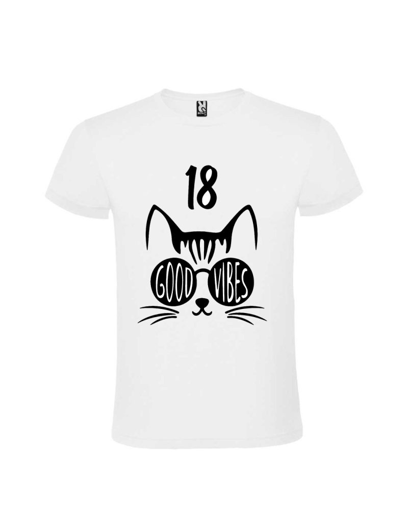 Tricou 18 ani good vides, cod produs T18GV01