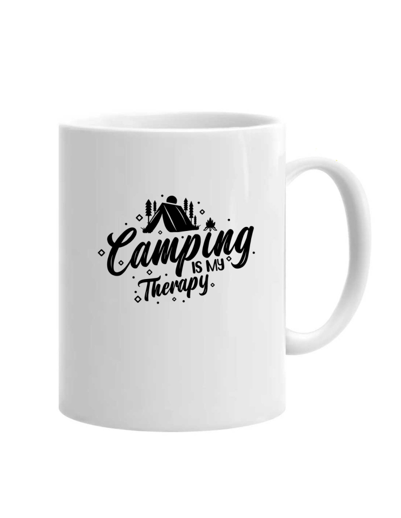 Cană Camping is my Therapy, cod produs DR16 Cană Camping is my Therapy, cod produs DR16
