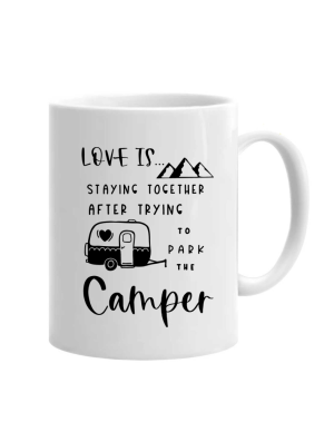 Cană camping iubire oriunde parchezi, cod produs DR21