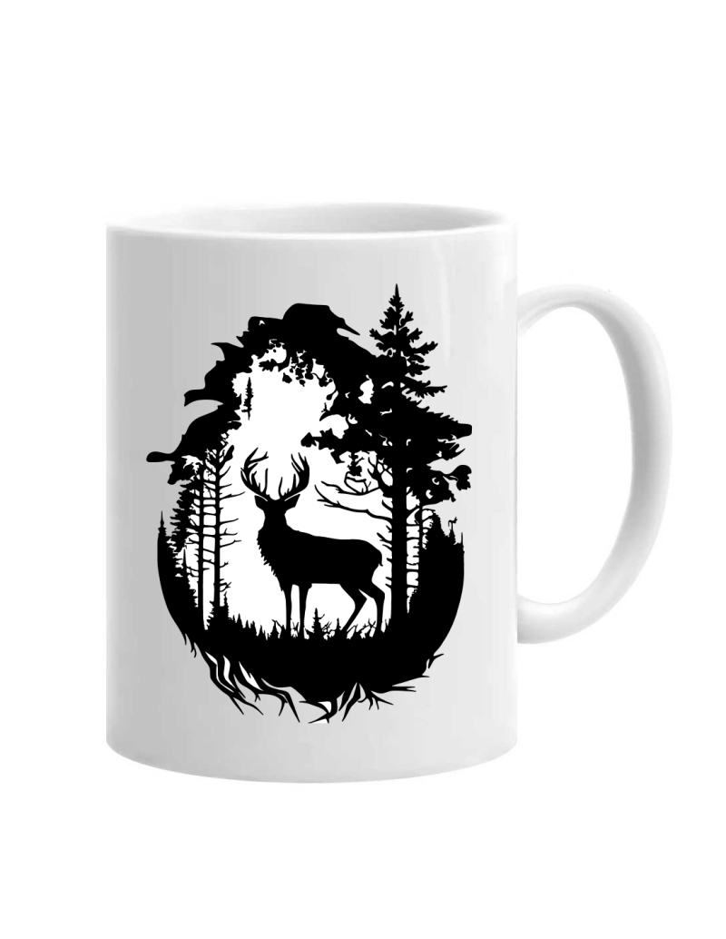 Cană Camping Cerb, cod produs DR06