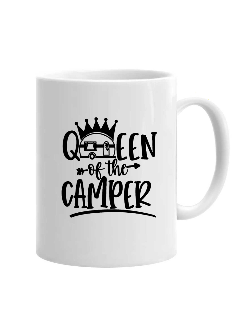 Cană Queen of the Camper, cod produs DR07 Cană Queen of the Camper, cod produs DR07