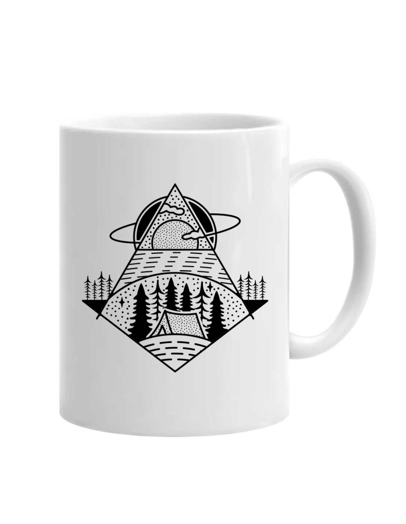 Cană drumeții cu cortul, cod produs DR30