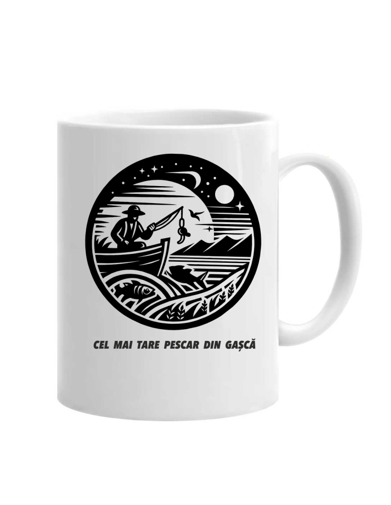 Cana Cel mai tare pescar din gașcă cod produs DRP17 Cana Cel mai tare pescar din gașcă cod produs DRP17