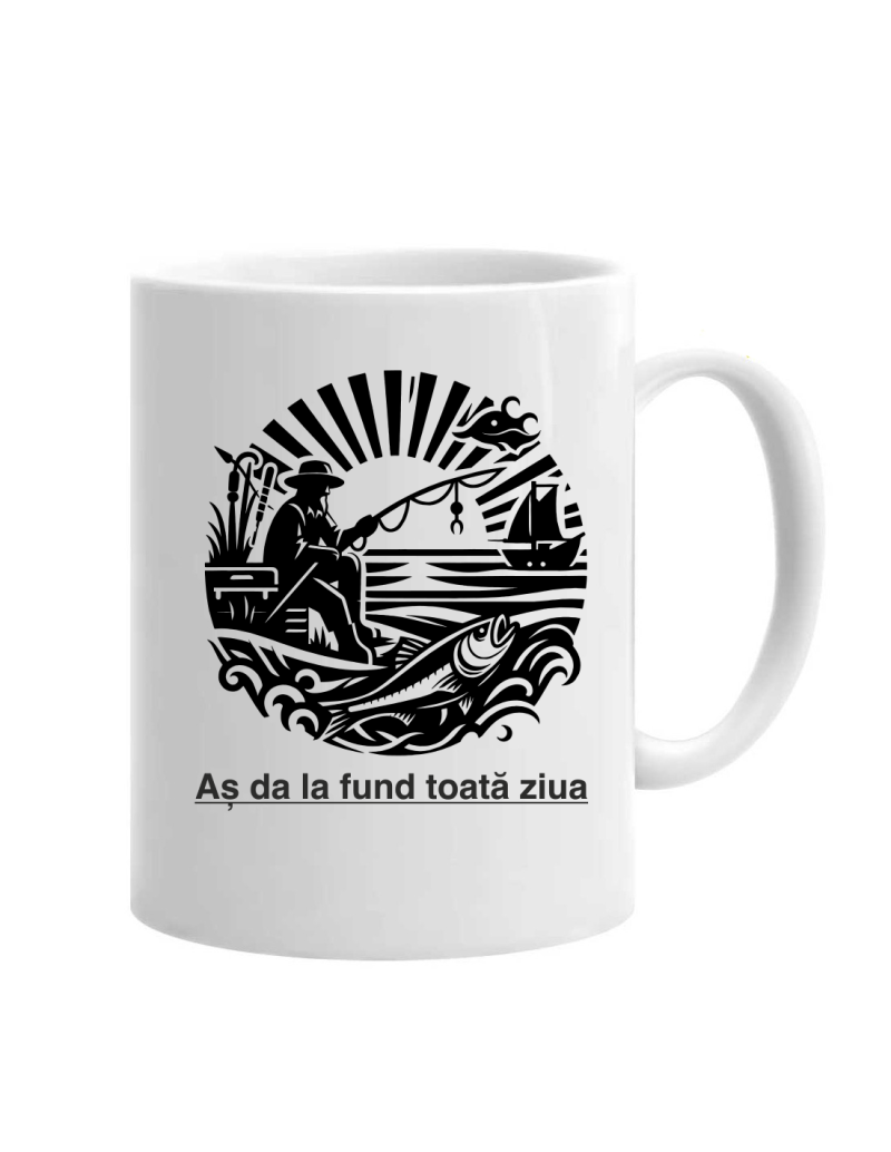 Cana Aș da la fund toată ziua, cod produs DRP28 Cana Aș da la fund toată ziua, cod produs DRP28