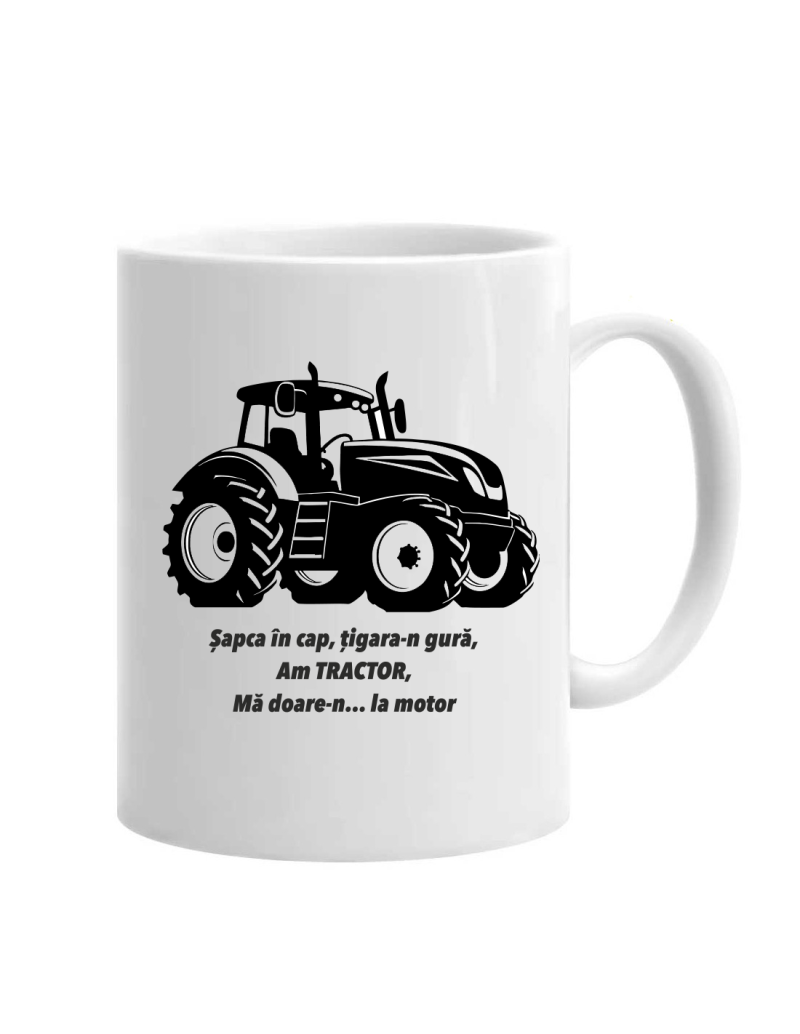 Cană pentru tractoriști, cod produs DRTR01