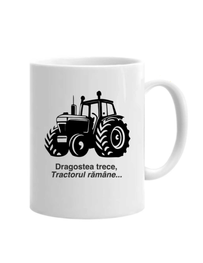 Cană pentru iubitorii de tractoare, cod produs DRTR03