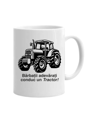 Cană pentru bărbații adevărați, cod produs DRTR05