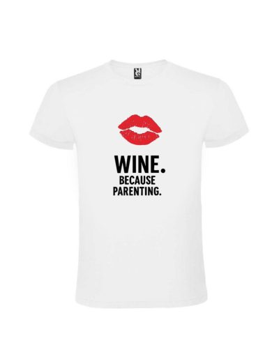 Tricou pentru mamici wine please, cod produs TMM1 – tricou alb din bumbac cu mesaj amuzant