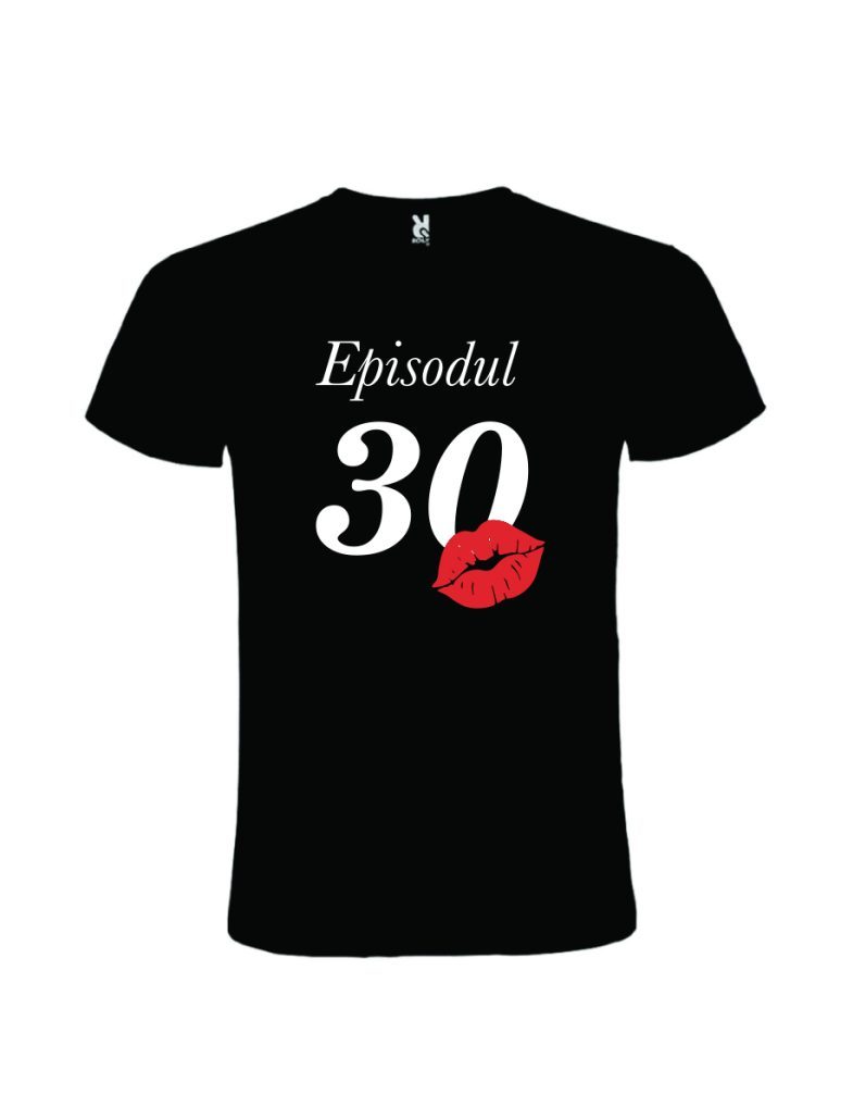 Tricou personalizat 30 de ani cu buze, cod produs TT30 Tricou personalizat 30 de ani cu buze, cod produs TT30