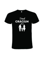 Tricou personalizat pentru Crăciun familie cu un baietel