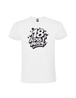 Tricou 18 ani adult mode, bumbac si vinil, cod produs TM17