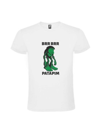 Tricou brr brr patapim alb