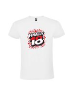 Tricou majorat finally 18 years color, grafica vinil, cod produs TM39