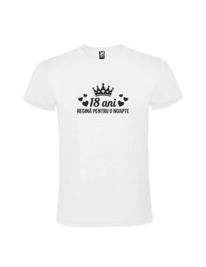 Tricou majorat regina pentru o noapte, fete, cod produs TM36