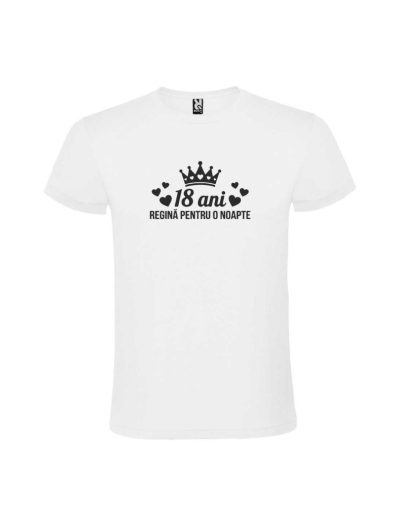 Tricou majorat regina pentru o noapte, fete, cod produs TM36
