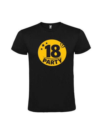 Tricou petreceri 18 ani, vinil color, cod produs TM19