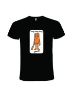 Tricou tung tung tung sahur negru