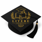 Toca personalizata Iasi pentru facultatea de litere cod PRZ-0024-TOCA