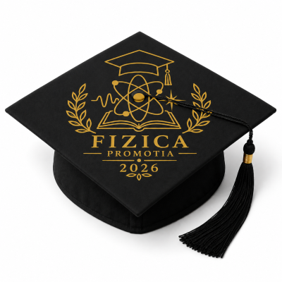 Toca personalizata Iasi pentru absolvire facultatea de fizica cod PRZ-0021-TOCA