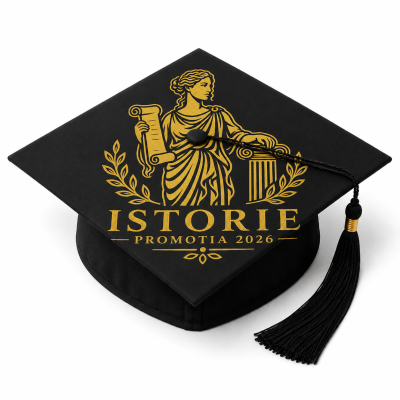 Toca personalizata Iasi pentru facultatea de istorie cod PRZ-0023-TOCA