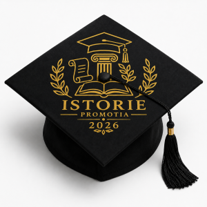 Toca personalizata Iasi pentru facultatea de istorie cod PRZ-0004-TOCA