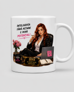 Cana personalizata sefa cu potential design birou