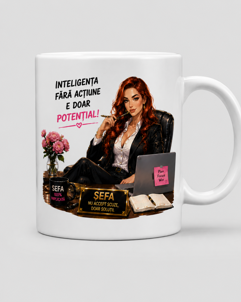 Cana personalizata sefa cu potential cod PRZ-0058-CANASF Cana personalizata sefa cu potential design birou