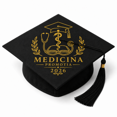 Toca personalizata Iasi pentru facultatea de medicina cod PRZ-0022-TOCA