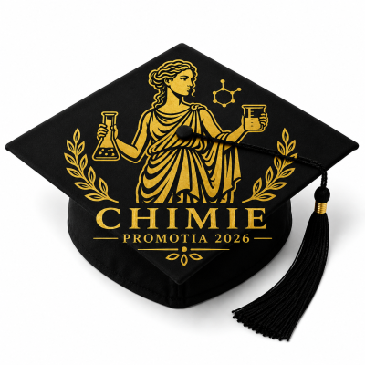 Toca personalizata Iasi pentru facultatea de chimie cod PRZ-0030-TOCA